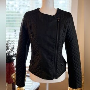 Catherine Malandrino Black Quilted Jacket